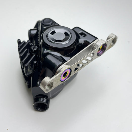 3D Printed Titanium Front Disc Brake Adapter | Universal-Fit | Shimano & SRAM