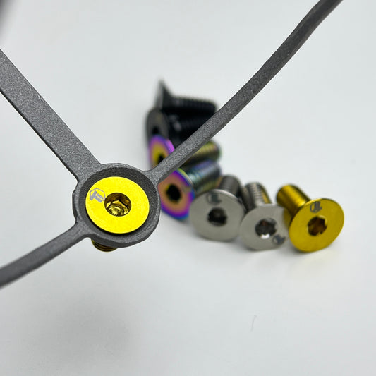 Titanium Screws for EXS Ultralight Bottle Cage