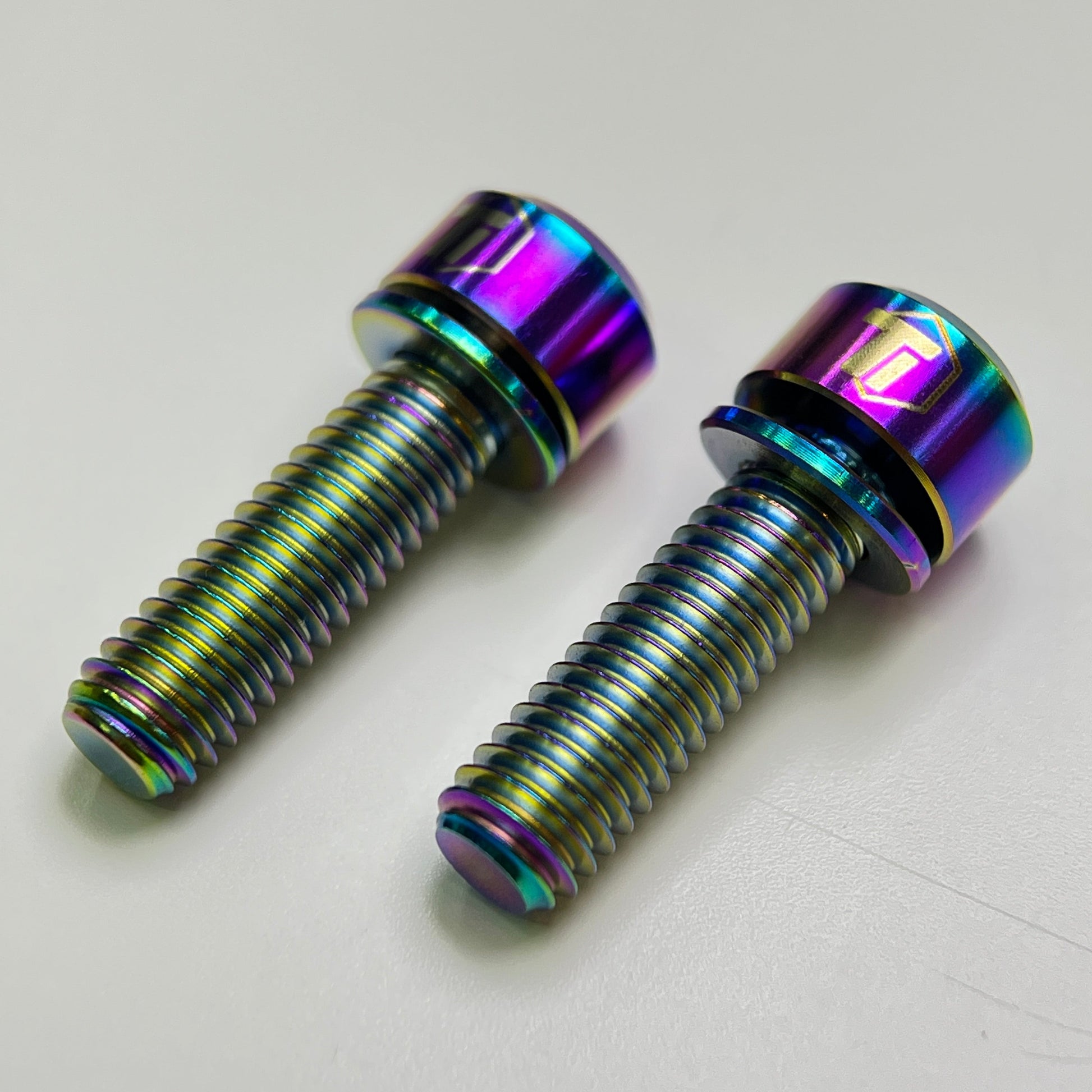 Ti-Parts titanium MTB brake caliper mounting bolts for Shimano SRAM TRP Tektro and Avid