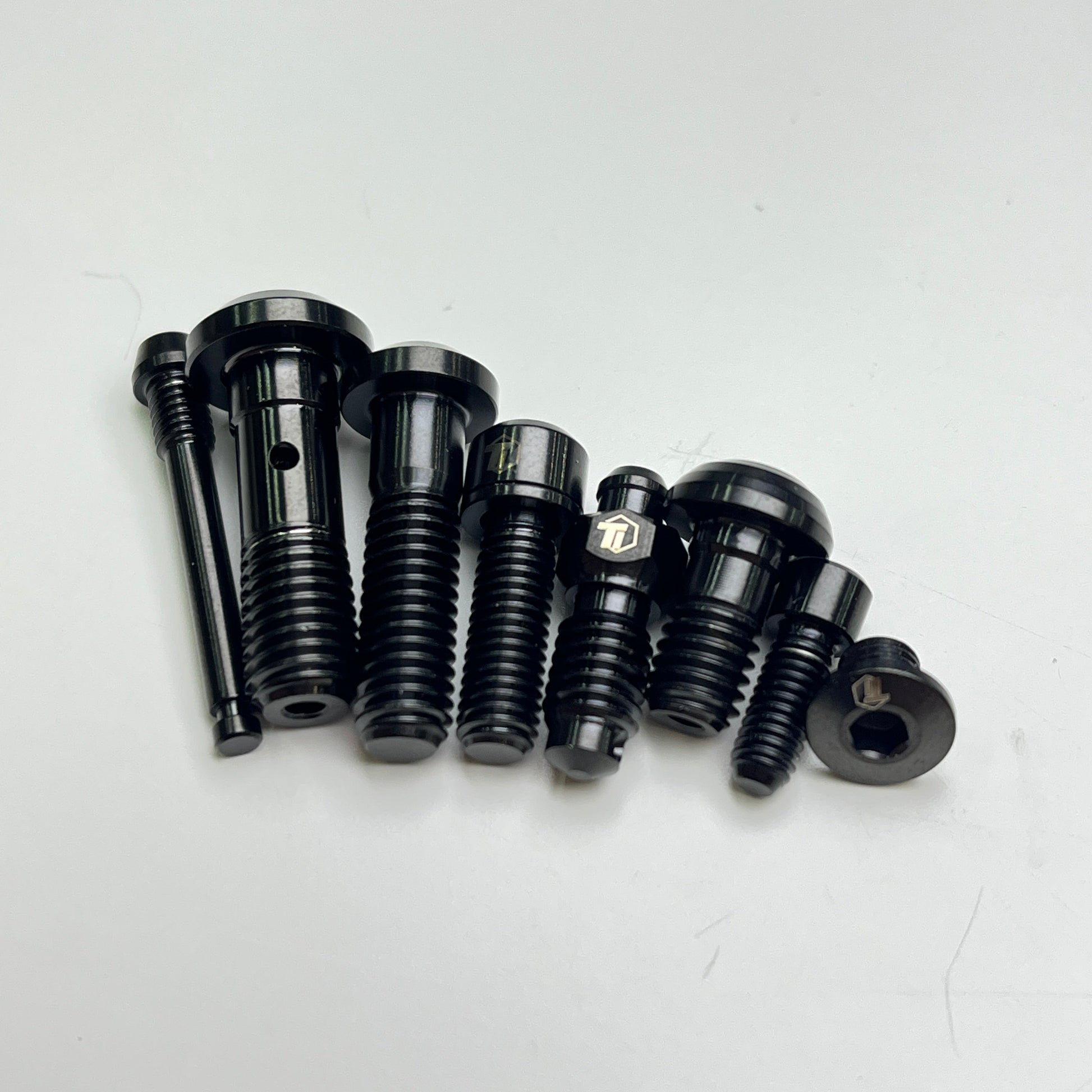 Ti-Parts titanium bolt upgrade kit for Shimano Saint Zee and M8020 brakes
