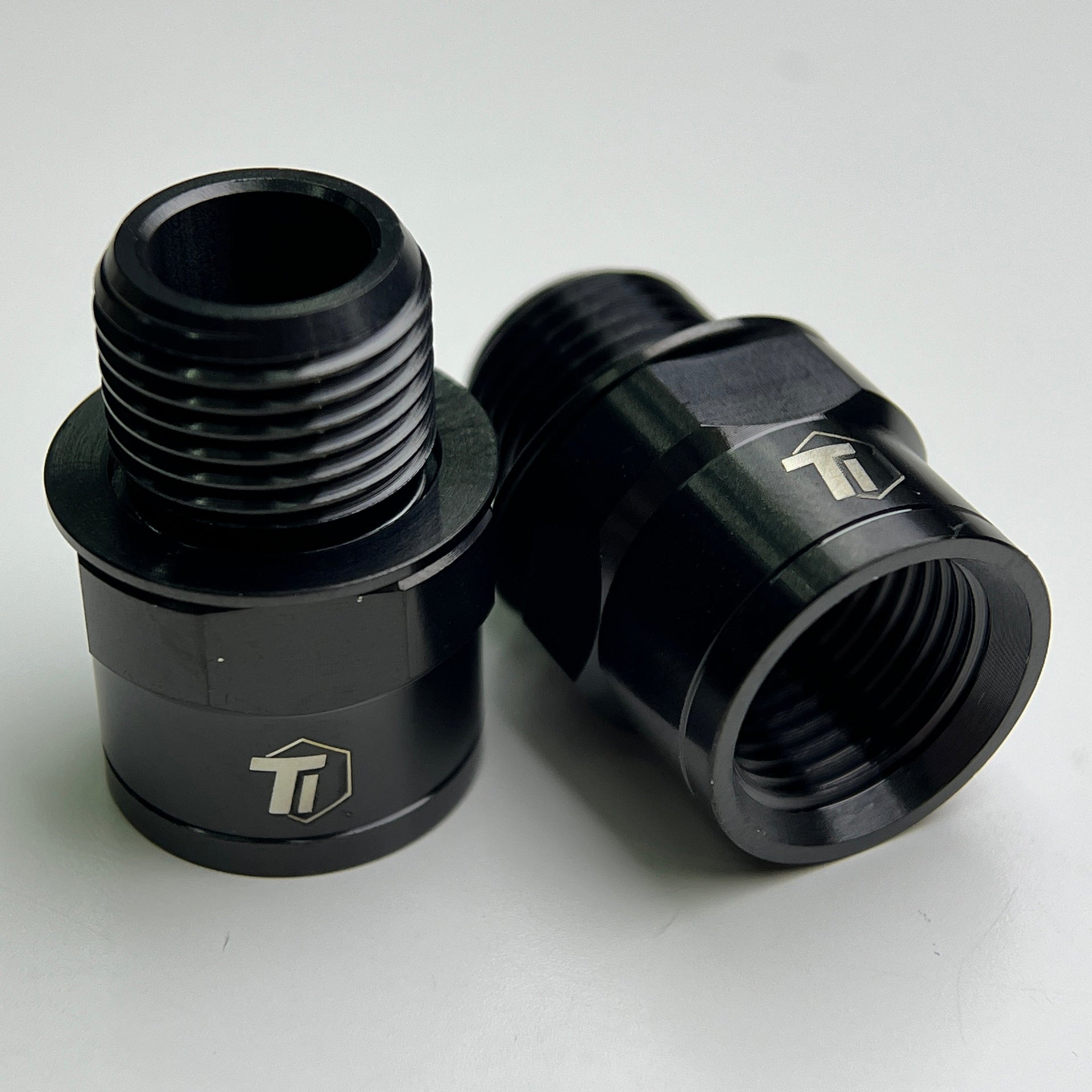 1 2 9 16 pedal adapter Titanium Pedal Extender / Spacer Q-Factor Fitting
