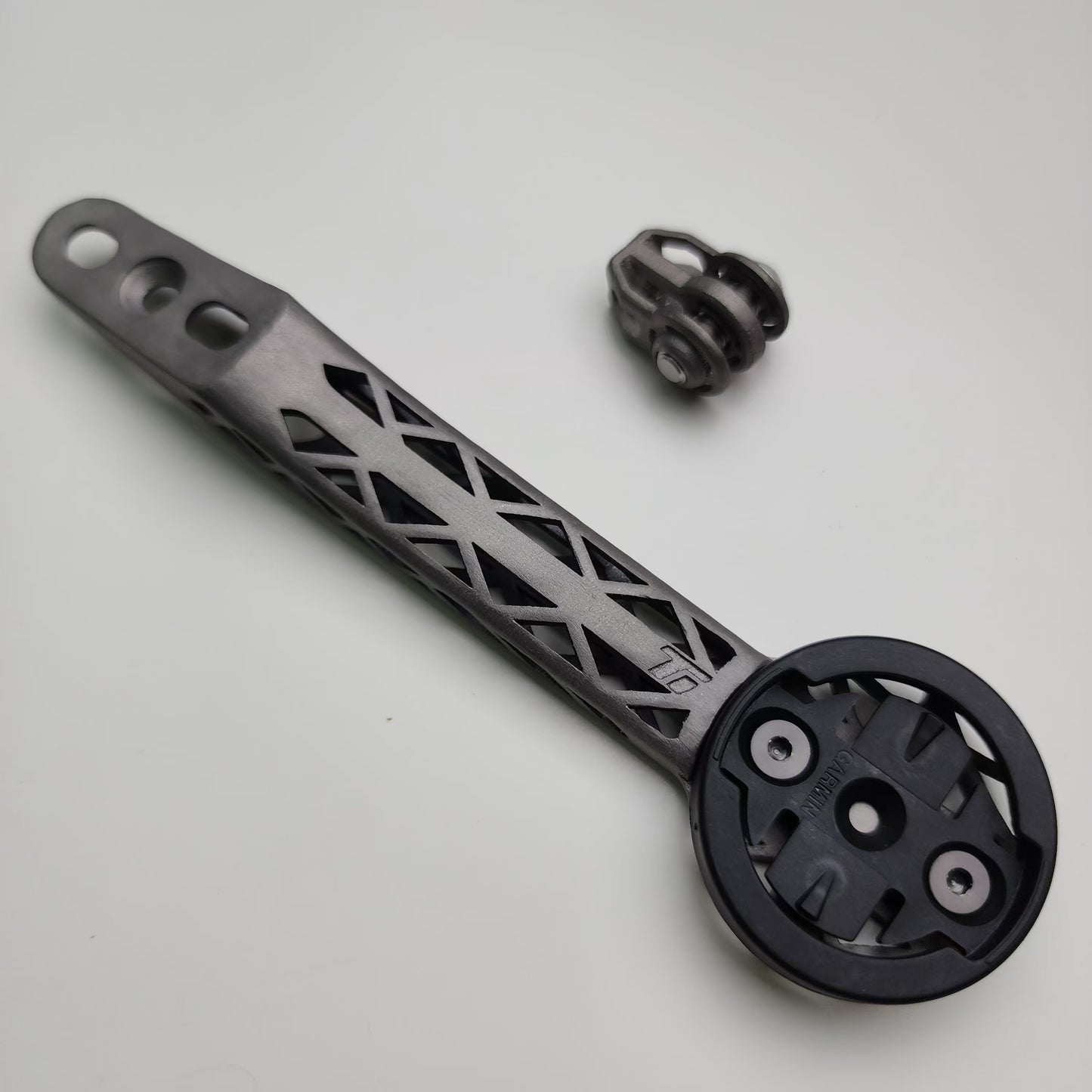 Nosač za računalo Giant Cadex Aero/Race Titanium 3D Print | GoPro nosač svjetla za Garmin 1050 Wahoo Super Lightweight