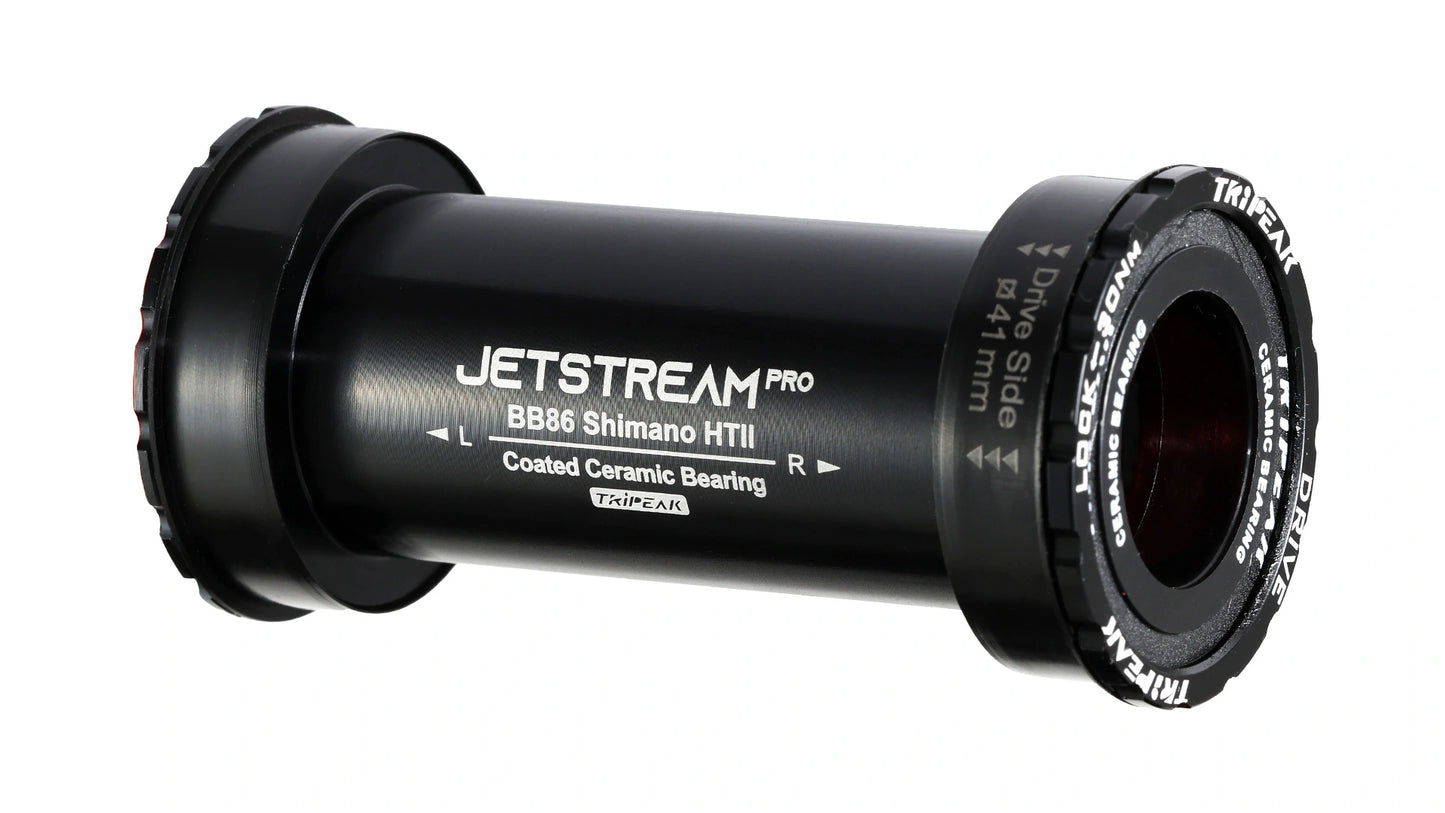 كرسي قاع سيراميك TRiPEAK Jetstream Pro | BSA (68 مم)، ITA (70 مم)، T47 (77.5/86 مم)، BB86 BB30 PF30 (68 مم)، BBRight (79 مم)، BB386 (86.5 مم)