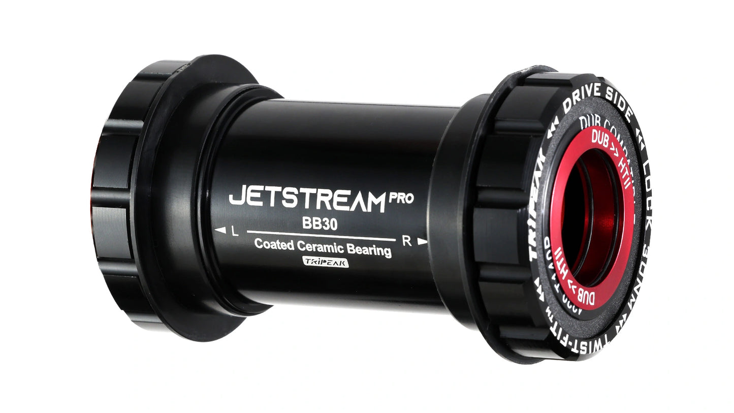 كرسي قاع سيراميك TRiPEAK Jetstream Pro | BSA (68 مم)، ITA (70 مم)، T47 (77.5/86 مم)، BB86 BB30 PF30 (68 مم)، BBRight (79 مم)، BB386 (86.5 مم)