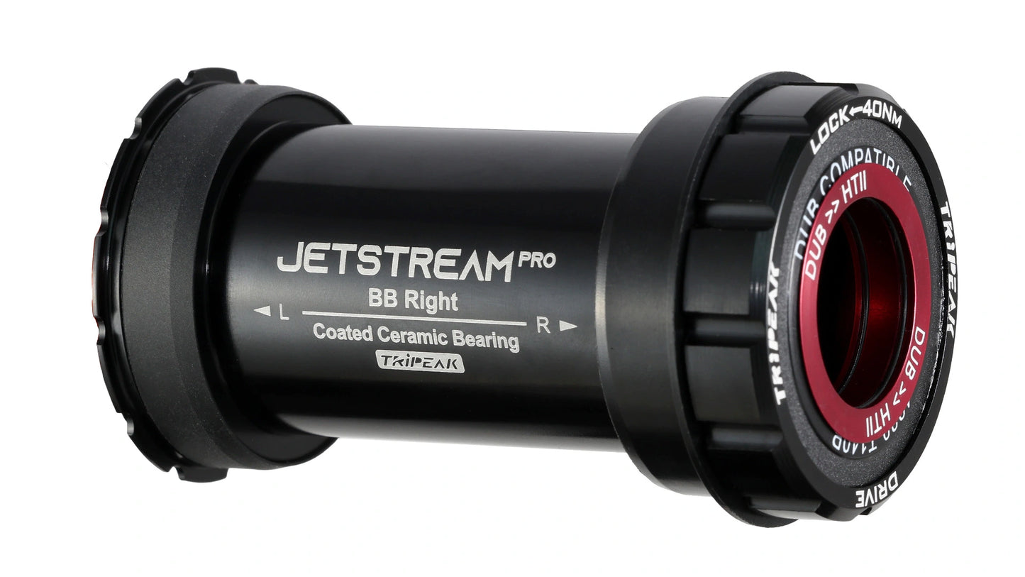 كرسي قاع سيراميك TRiPEAK Jetstream Pro | BSA (68 مم)، ITA (70 مم)، T47 (77.5/86 مم)، BB86 BB30 PF30 (68 مم)، BBRight (79 مم)، BB386 (86.5 مم)