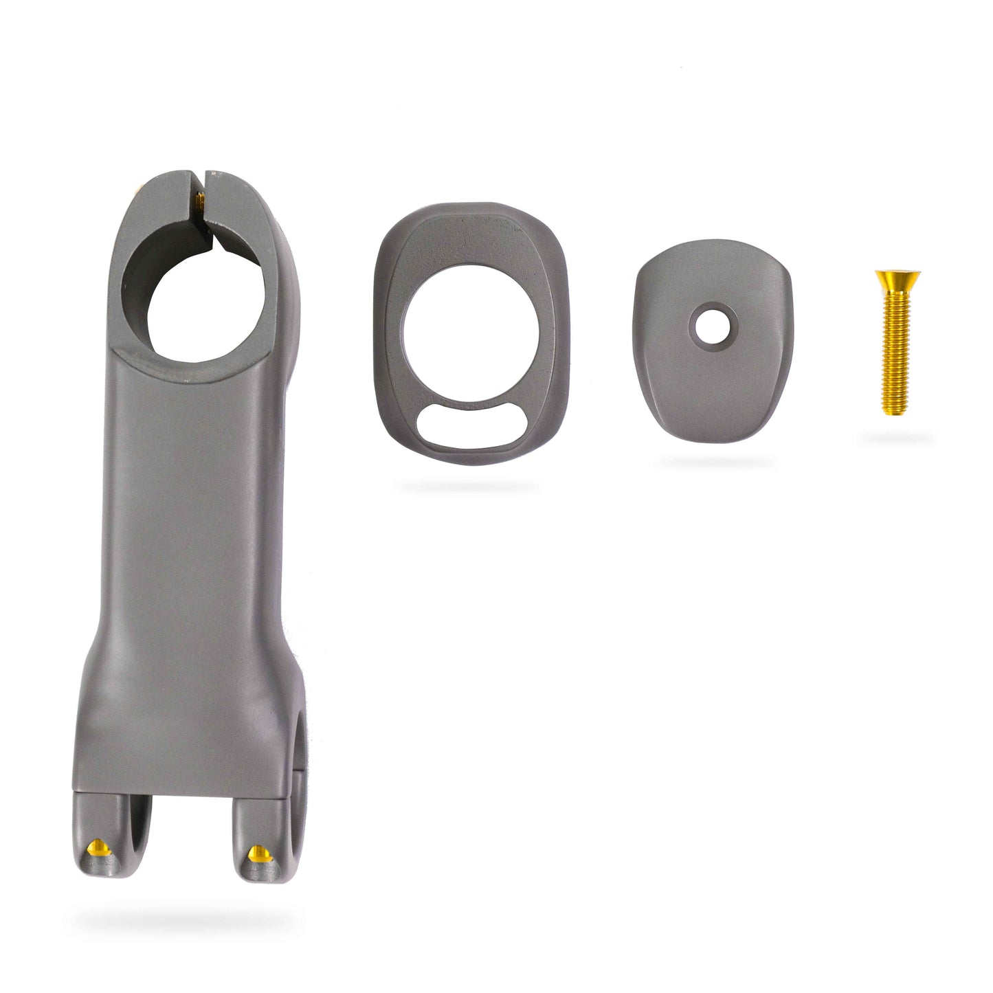 Laget 3D-Printed Titanium Stem | 80-100mm, -7° | Includes Ti Stem Cap, Gasket and Bolts