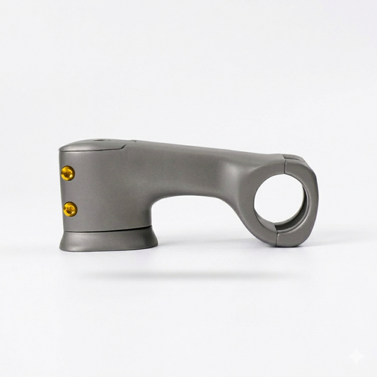 Laget 3D-Printed Titanium Stem | 80-100mm, -7° | Includes Ti Stem Cap, Gasket and Bolts