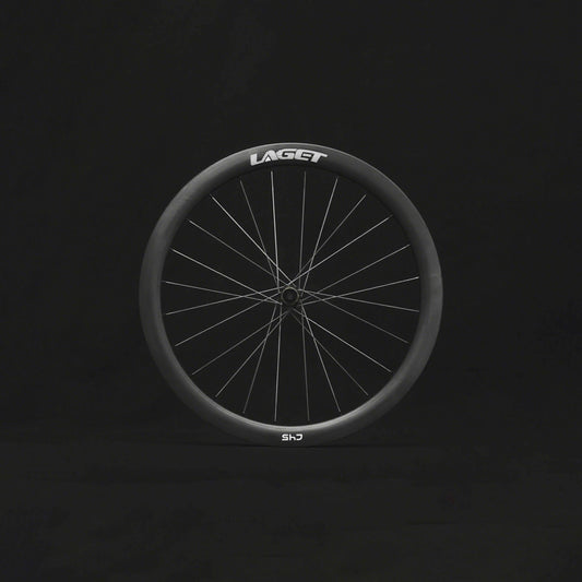 Laget C45 Carbon Disc Wheelset | 1238g, 45mm Depth, Titanium Spokes