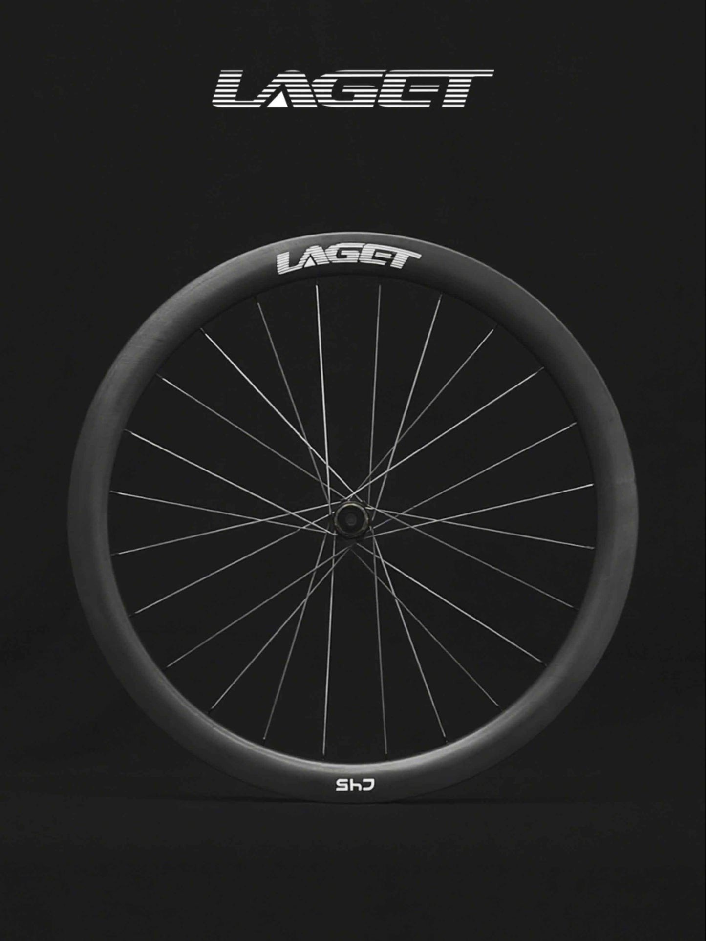 Laget C45 Carbon Disc Wheelset | 1238g, 45mm Depth, Titanium Spokes