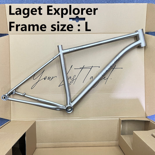 Laget Explorer Titanium MTB Frameset | 1600ก. (S) | 29x2.3 นิ้ว