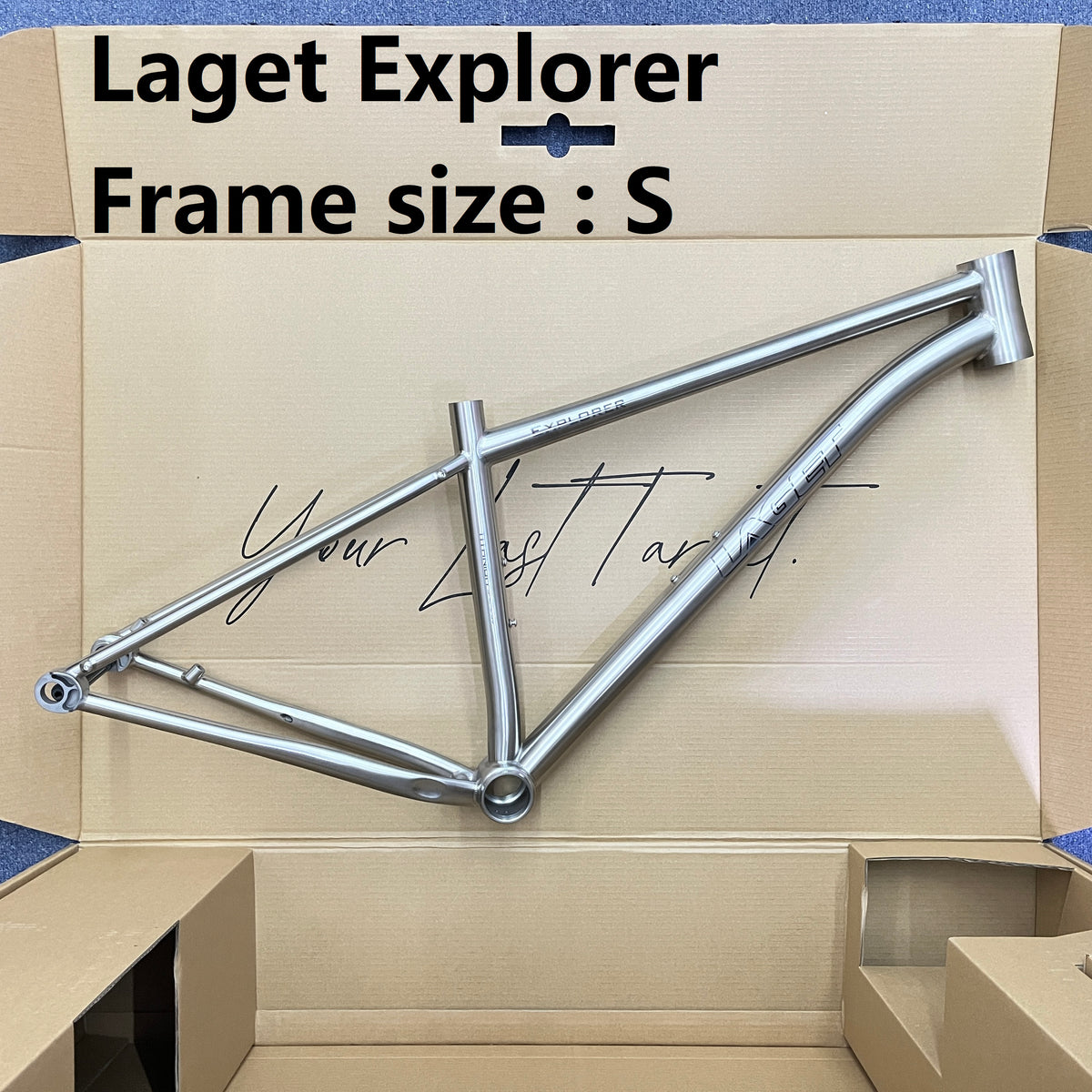 Laget EXPLORER Titanium MTB Frameset | 1600g (S) | 29x2.3"