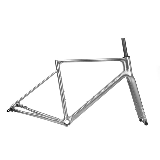 Frameset Laget Pioneer One Titanium Jalan Raya | Titanium Cetak 3D | 1350g (S) | 700x32c