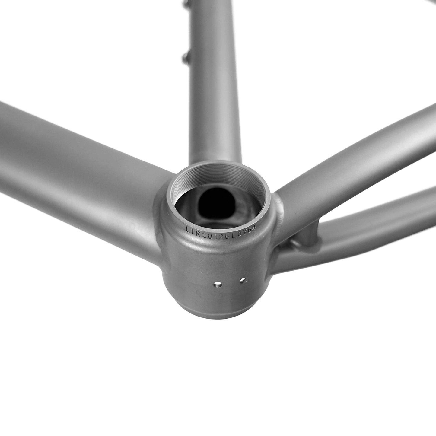 Laget Pioneer SLR Titanium Road Frameset | Semi 3D-Printed Titanium | 1500g (M) | 700x32c