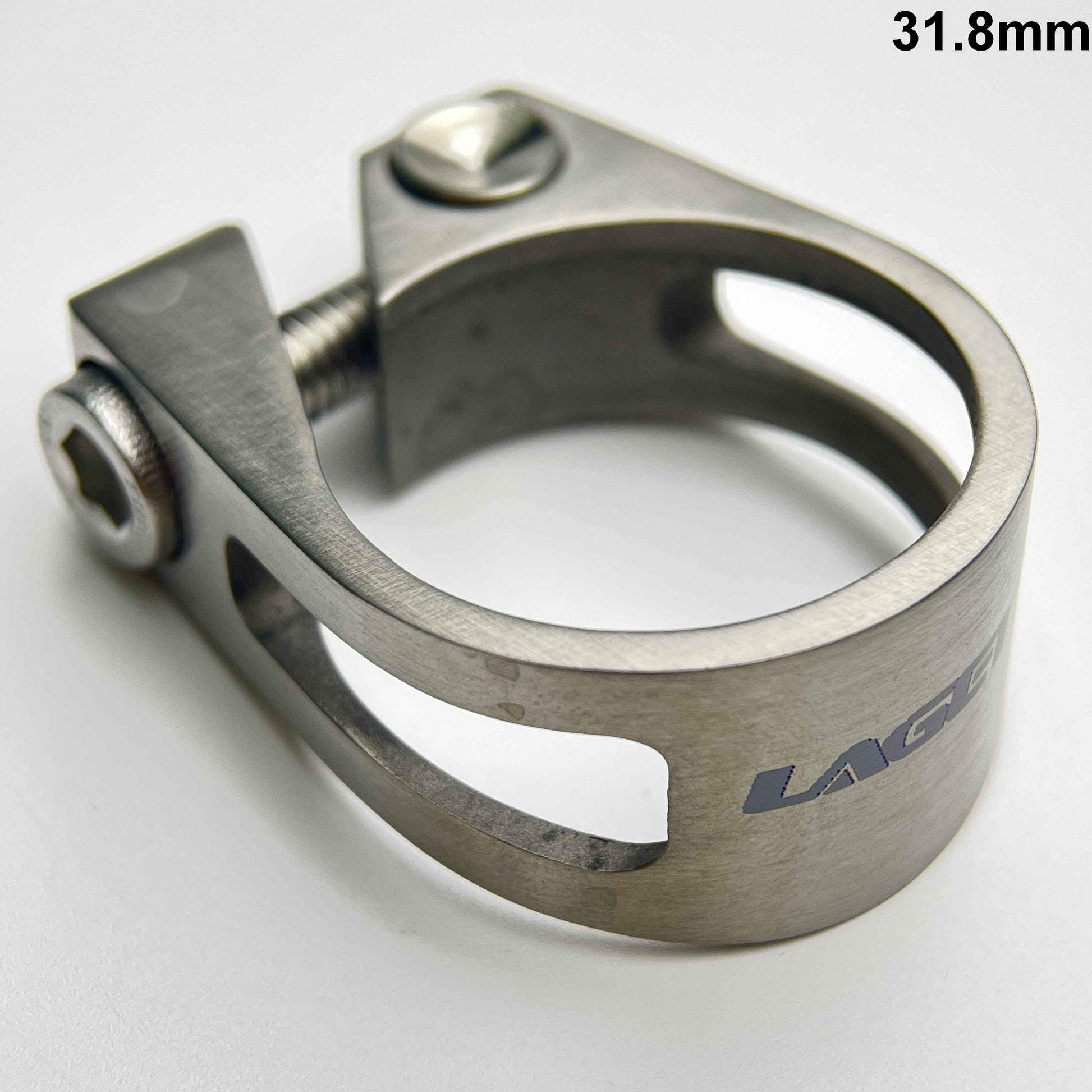 Laget 31.8mm titanium seatpost clamp