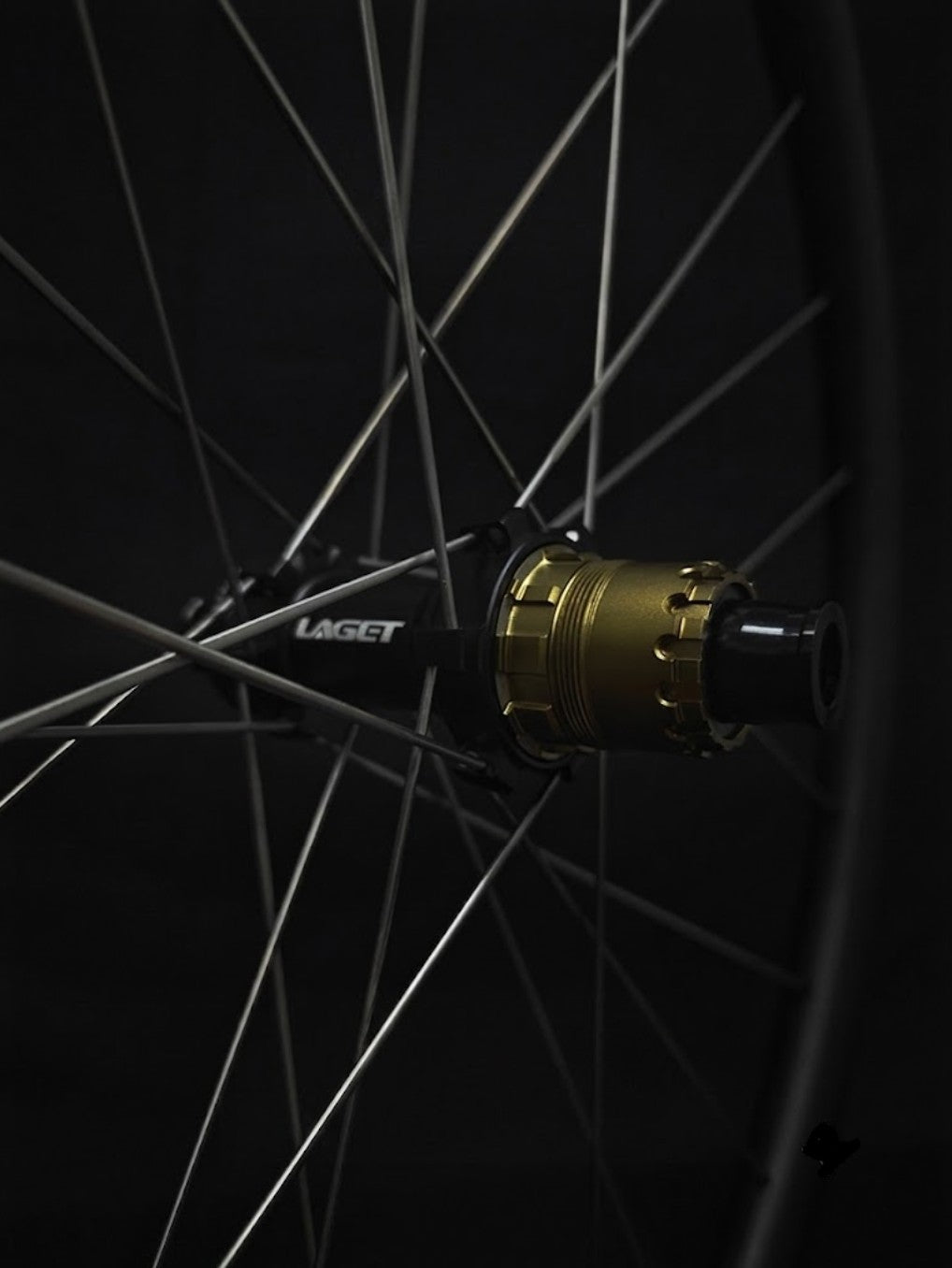 Laget C33 Carbon Gravel Disc Wheelset | 1205g, 33mm Depth, Titanium Spokes