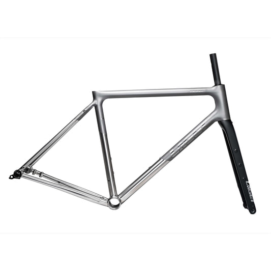 Laget Discovery SLR Titanium Gravel Frameset | Semi 3D-Printed Titanium | 1550g (S) | 700x45c