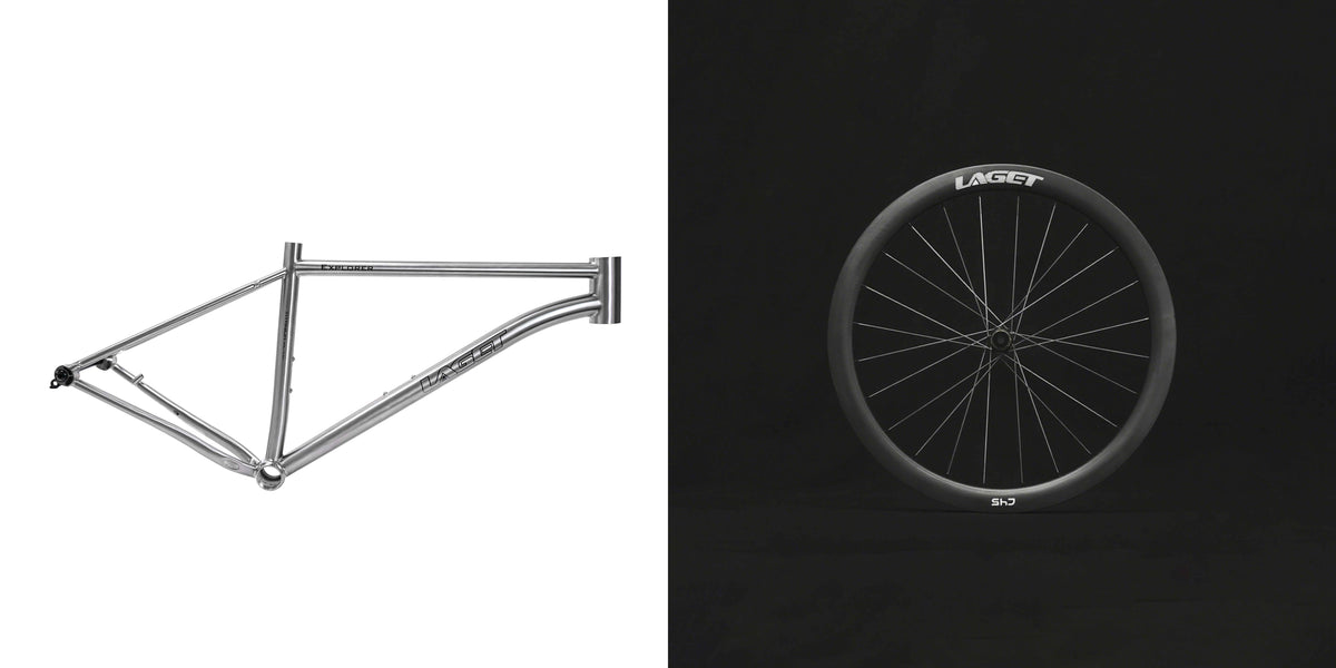 Laget Explorer titanium MTB frameset C45 bundle