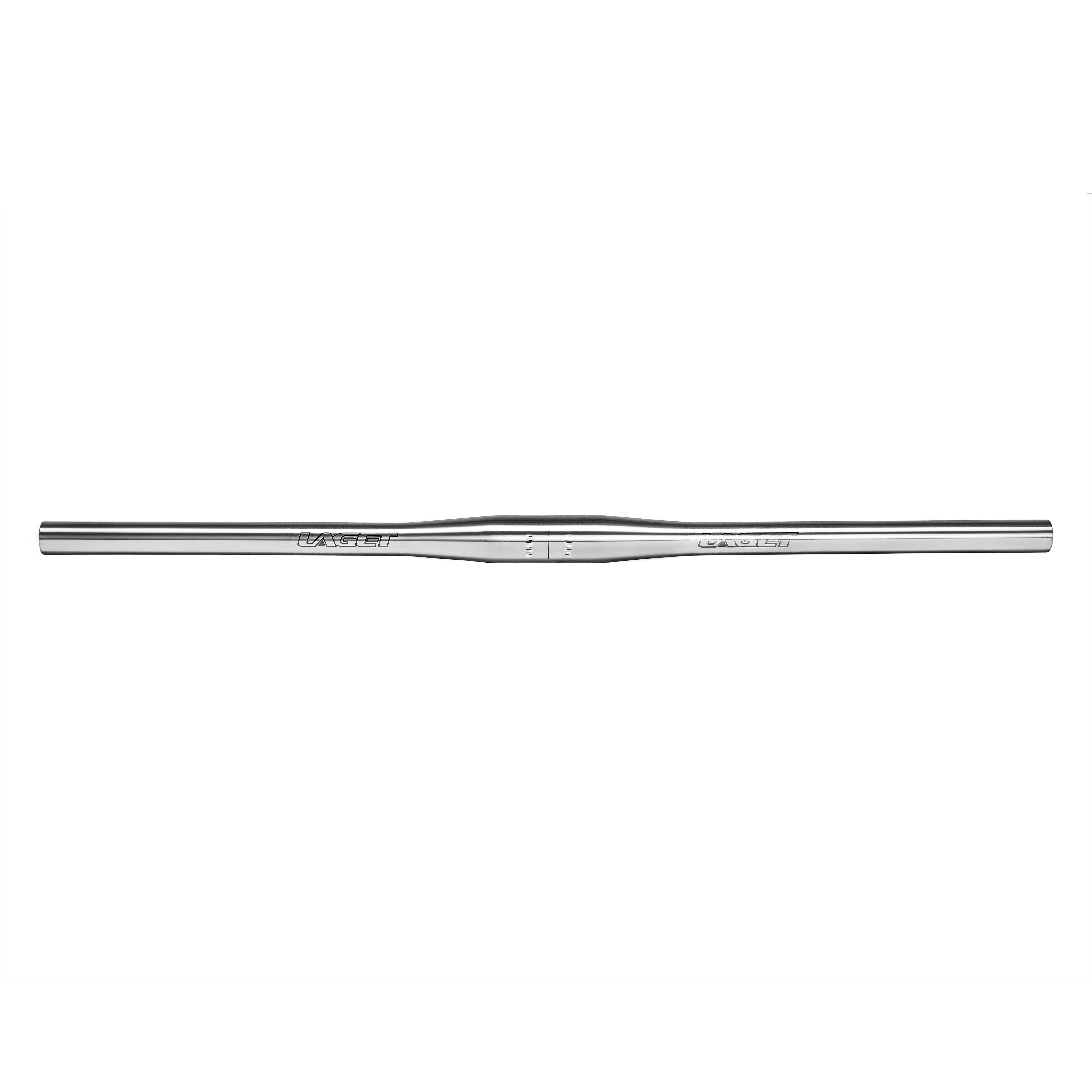 Laget Flat Titanium Handlebar | 680mm Length | MTB – Ti-Parts Titanium