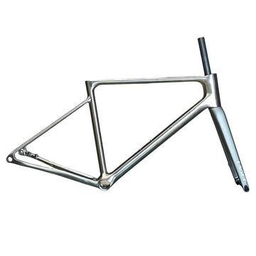 fahrradrahmen hersteller taiwan Laget Pioneer One Titan-Rennradrahmen-Set | 3D-gedrucktes Titan | 1350g (S) | 700x32c Größe:48-52 cm Qeridoo Nacho Hundeanhänger I sécurité cycliste