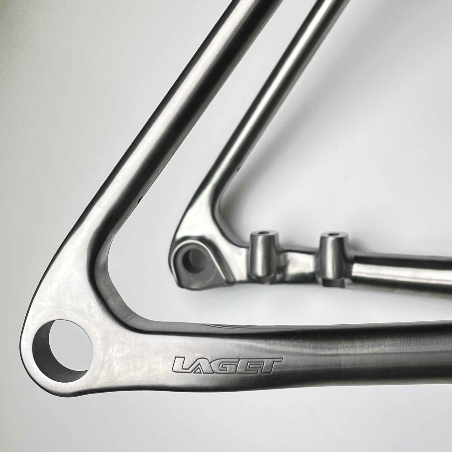Cuadro de carretera Laget Pioneer One Titanium | Titanio impreso en 3D | 1350g (S) | 700x32c