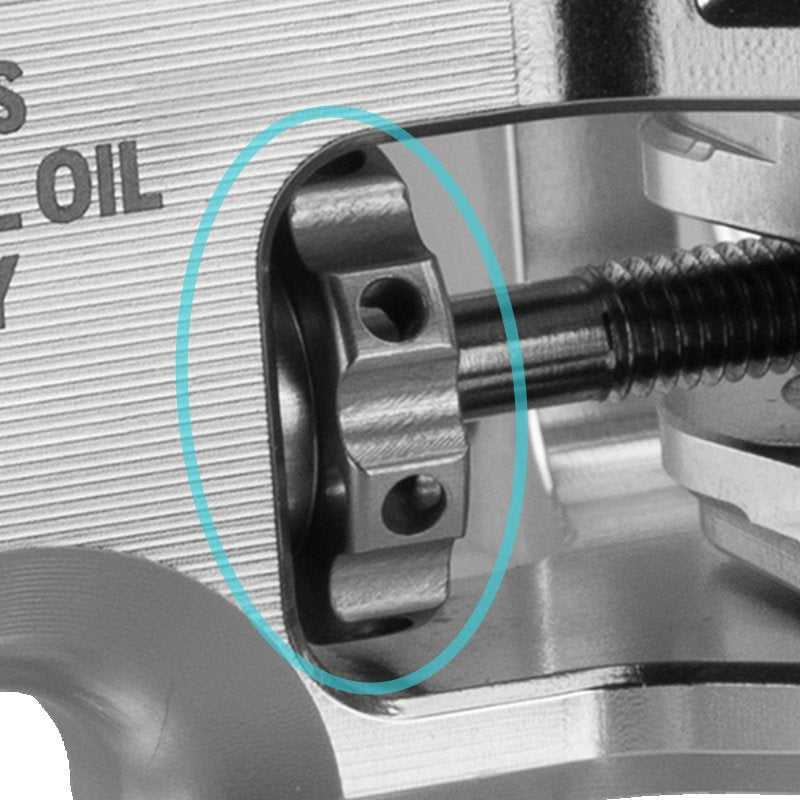 Lewis AX 4-zuiger hydraulische schijfrem | Drievoudige afstelling | Grote koelvin voor vier zuigers | Gratis wereldwijde verzending