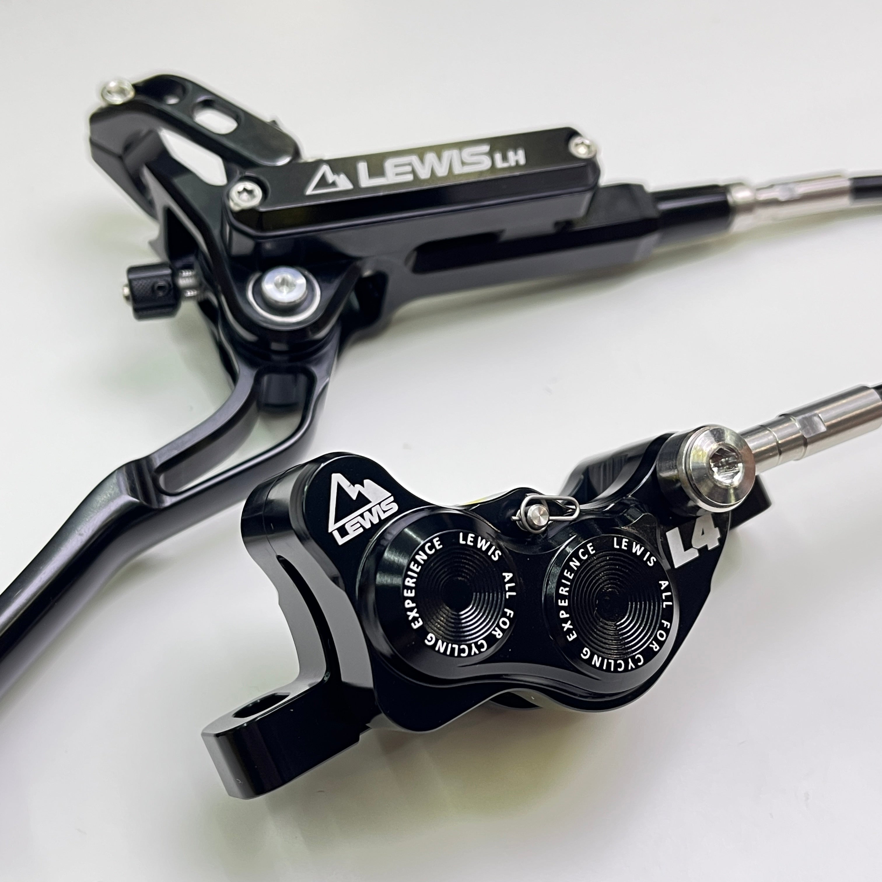 Freno Lewis LH4 Quad de 4 pistones para enduro y descenso | Perno de t ...