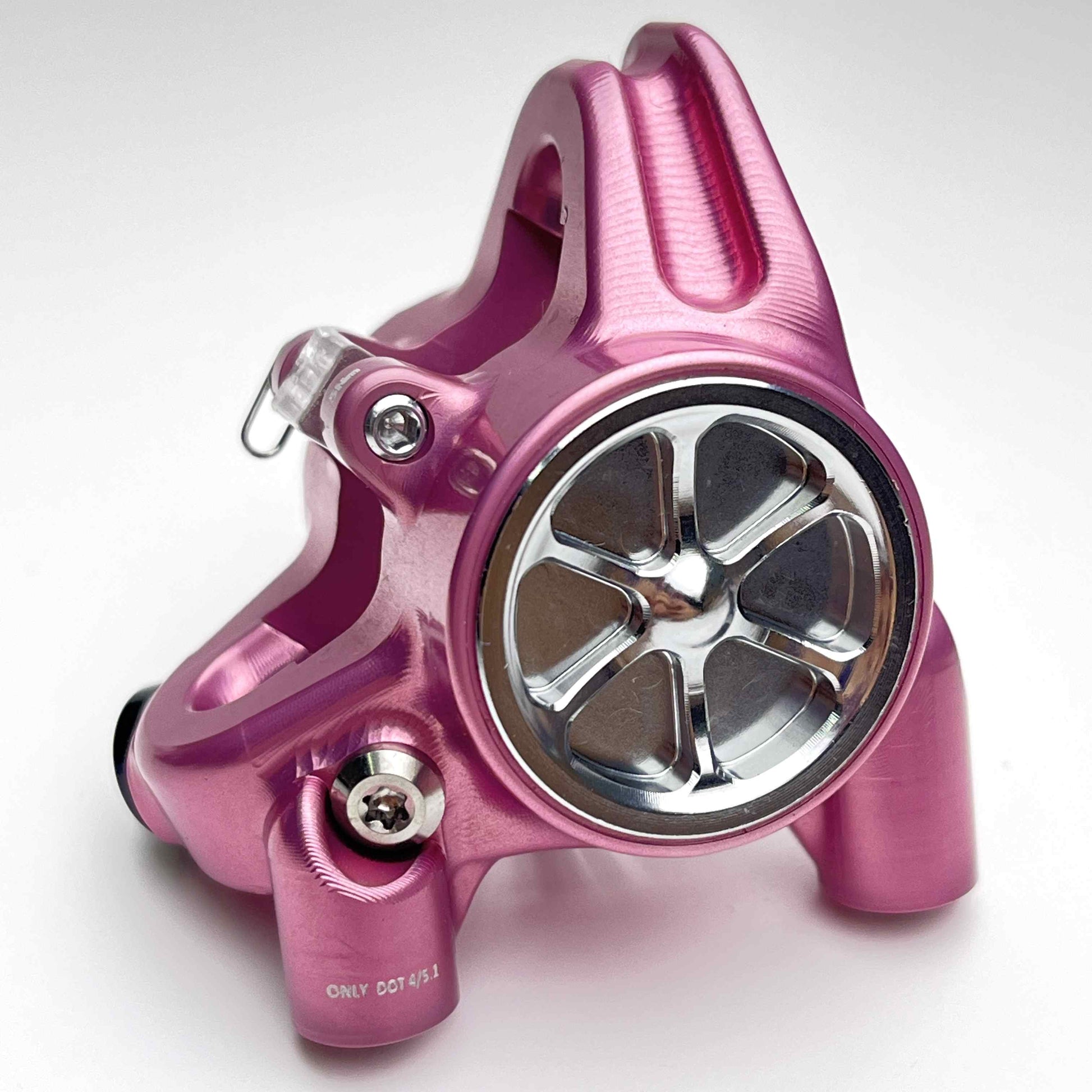 Lewis R2 pink DOT brake caliper