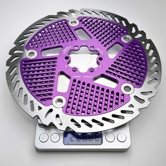 Lewis Floating Brake Rotor | 6 Bolts 44BCD 200/220mm 2.3mm | DH Enduro Surron E Dirt Bike