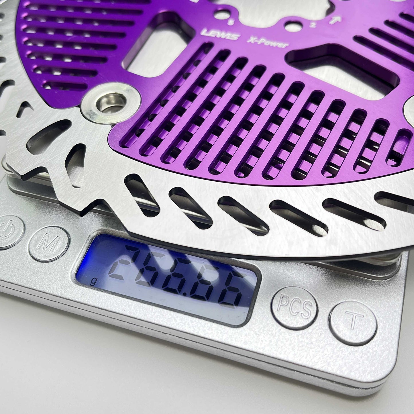 Lewis Floating Brake Rotor | 6 Bolts 44BCD 200/220mm 2.3mm | DH Enduro Surron E Dirt Bike