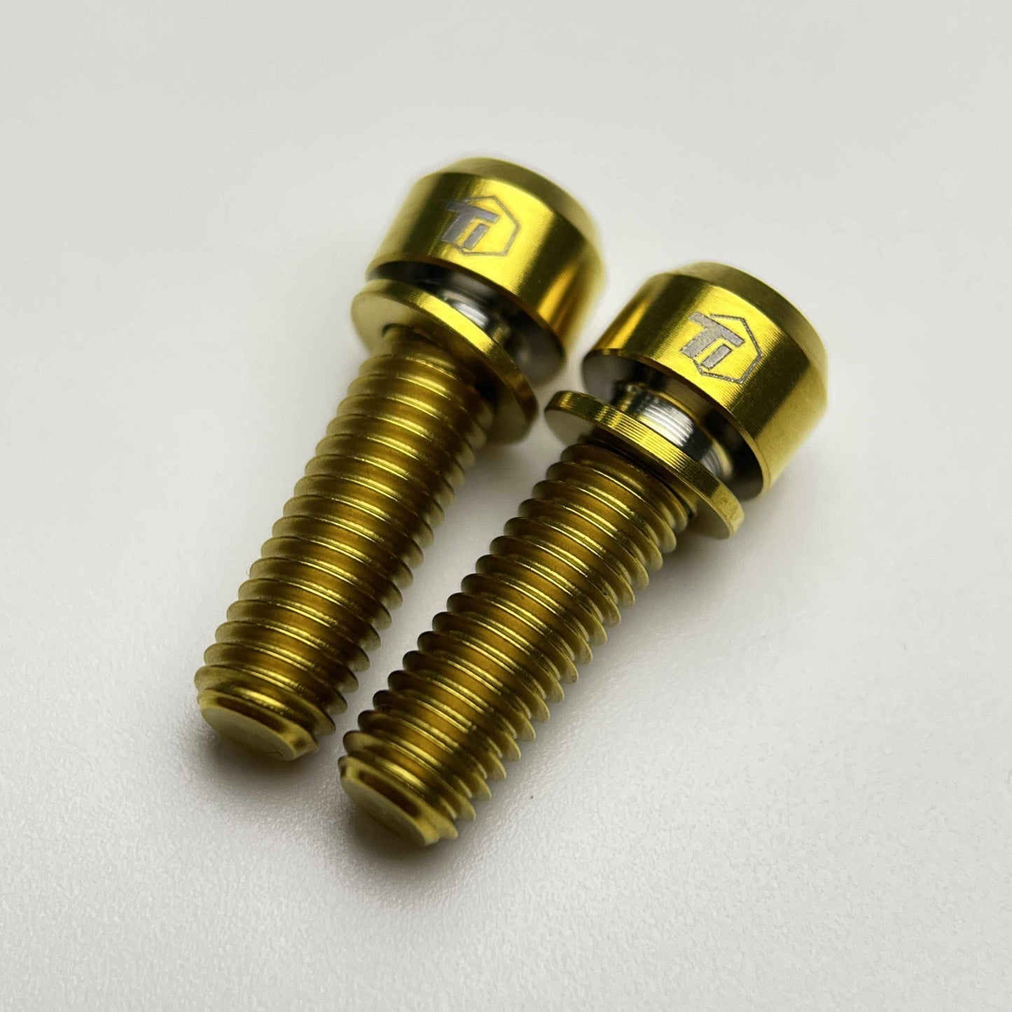 โบลท์ก้านไทเทเนียมหัวแคบ | Ti-ชิ้นส่วน M5x16 M5x18 M5x20 Aero Handlebar MTB handlebar Enve Canyon ขับเคลื่อน Sworks