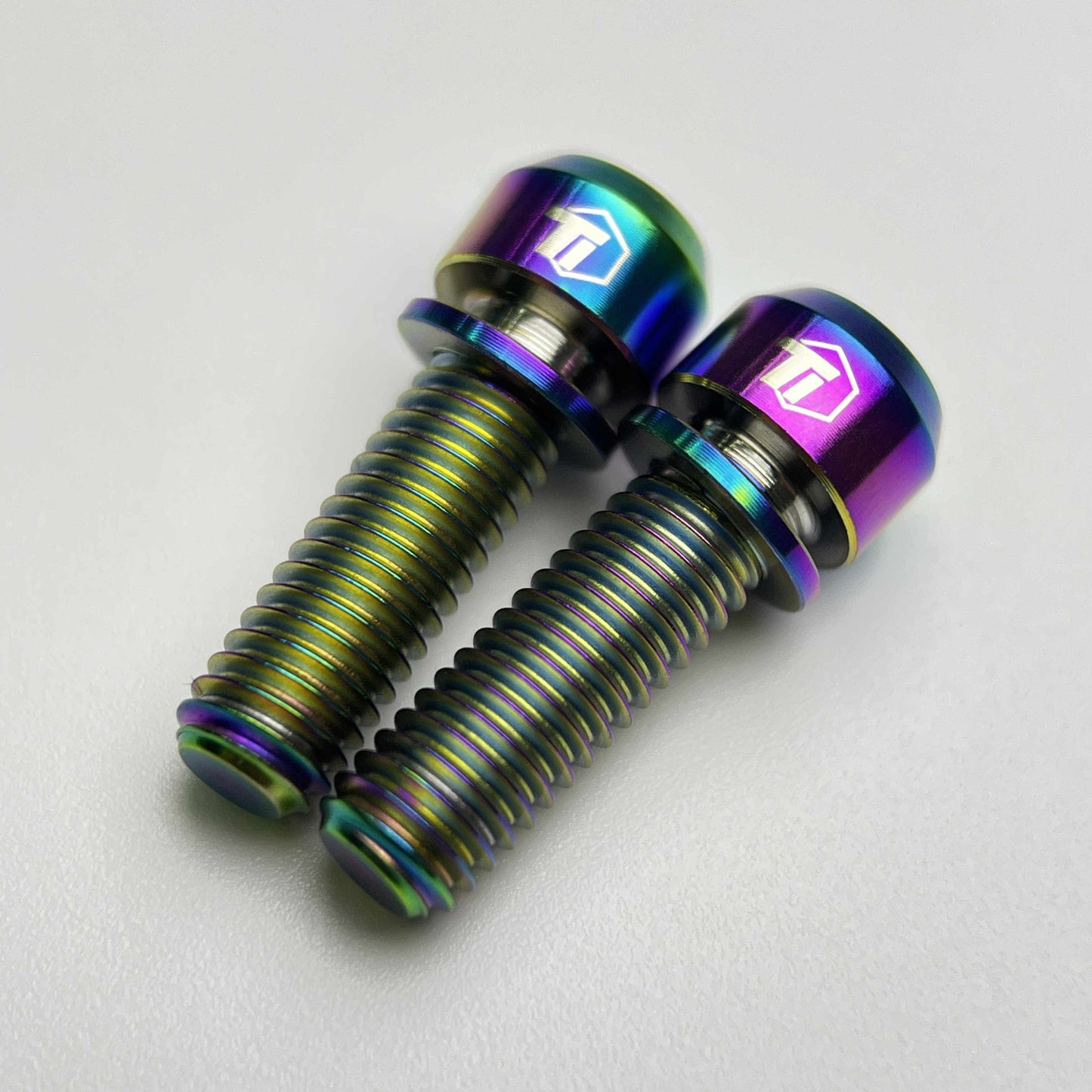 โบลท์ก้านไทเทเนียมหัวแคบ | Ti-ชิ้นส่วน M5x16 M5x18 M5x20 Aero Handlebar MTB handlebar Enve Canyon ขับเคลื่อน Sworks