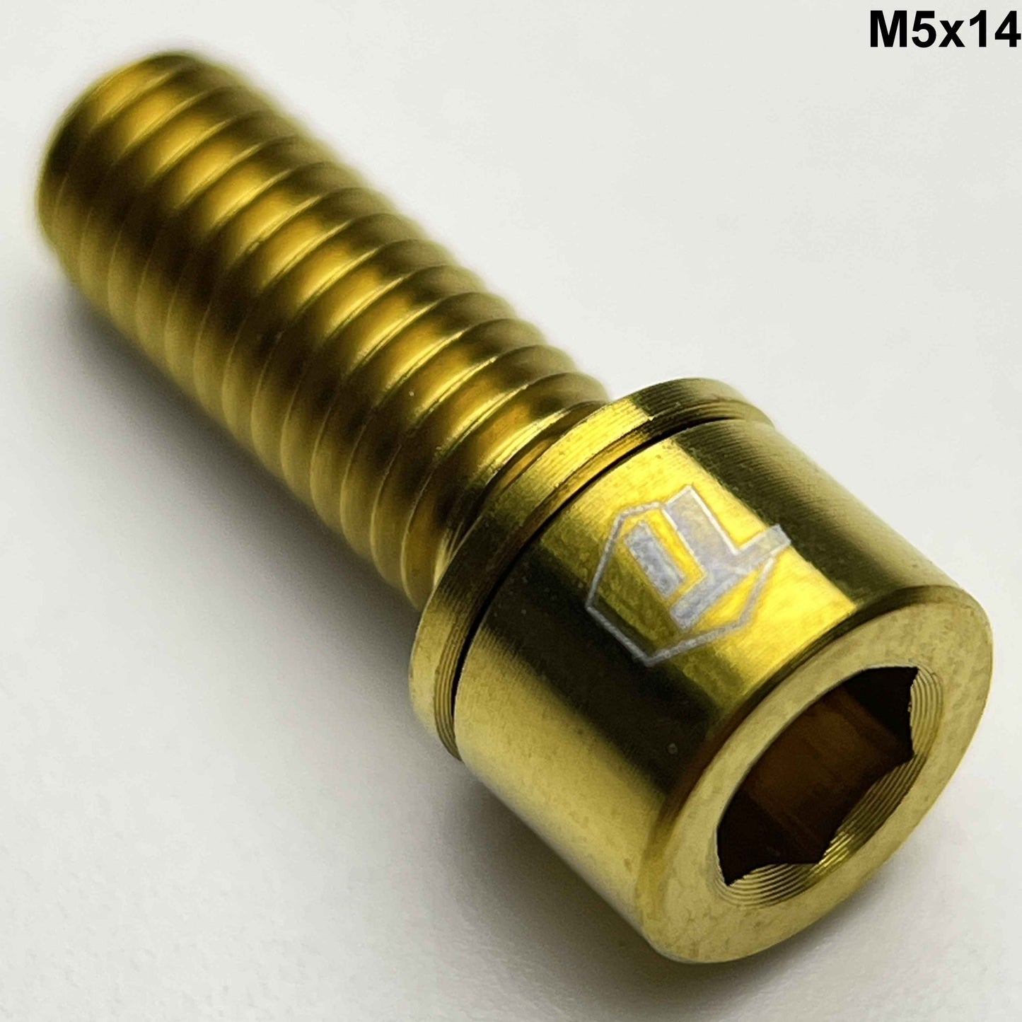 น็อตยึดแฮนด์และคอแฮนด์ไทเทเนียมหัวแคบ M5 | M5x14 16 18 20 | ชุดแฮนด์และคอแฮนด์ 2 ชิ้น