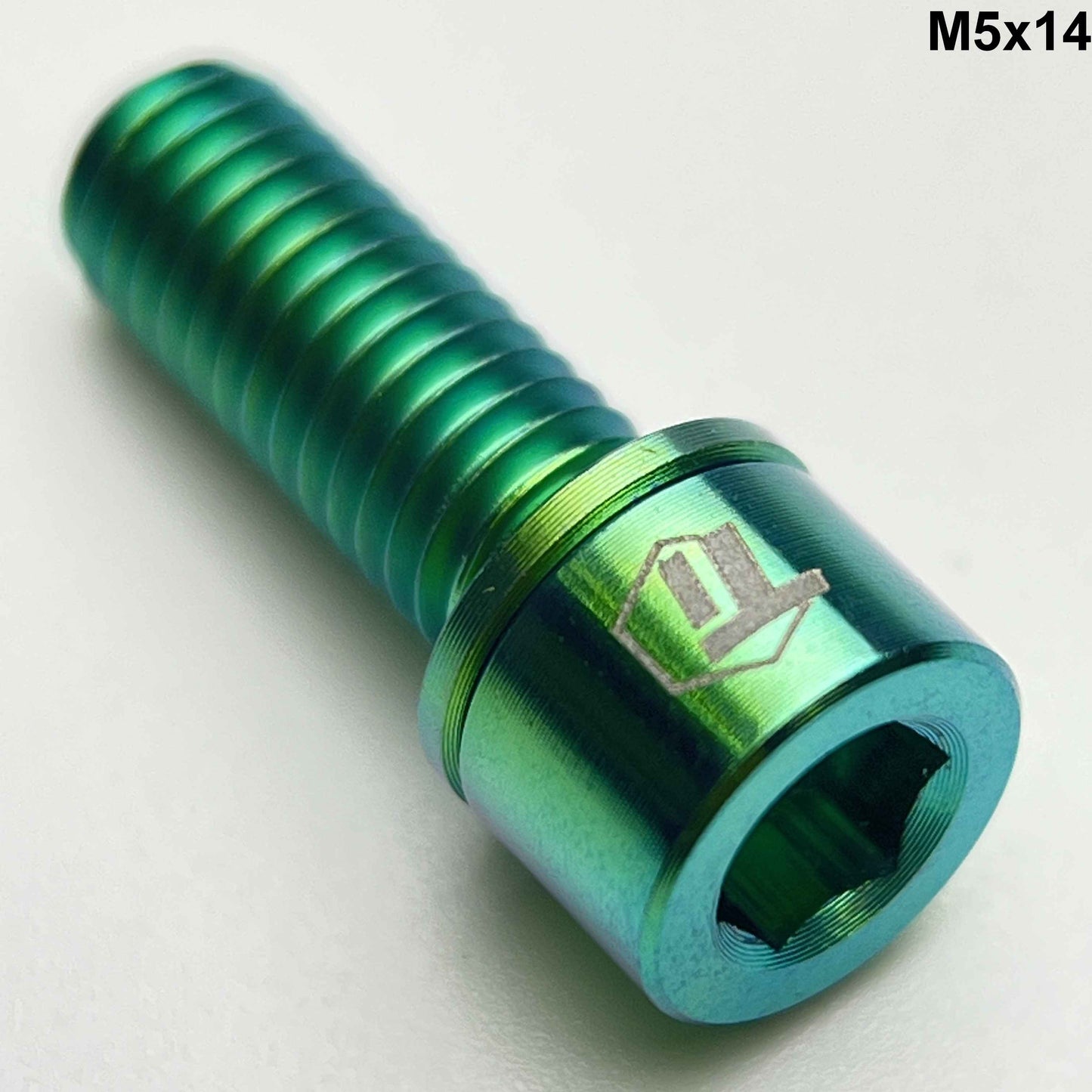 น็อตยึดแฮนด์และคอแฮนด์ไทเทเนียมหัวแคบ M5 | M5x14 16 18 20 | ชุดแฮนด์และคอแฮนด์ 2 ชิ้น