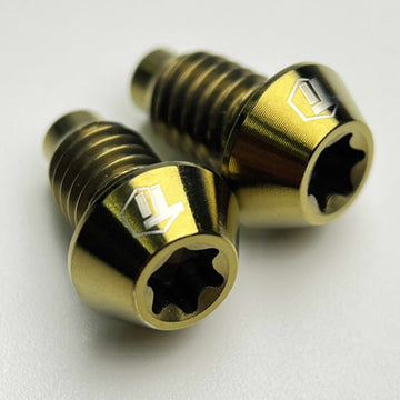 Lot 2 Vis De Purge Titane Avec Joints Toriques - Compatible Magura MT2 MT4 MT5 MT7 MT8 EBT