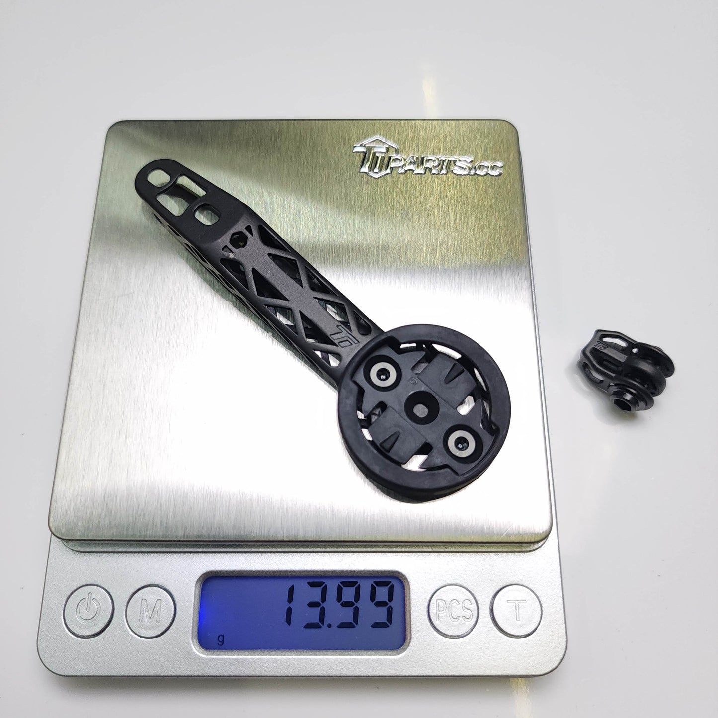 Soporte para ordenador Cannondale MOMO Design de titanio impreso en 3D | Garmin Wahoo Bryton | Serie Team