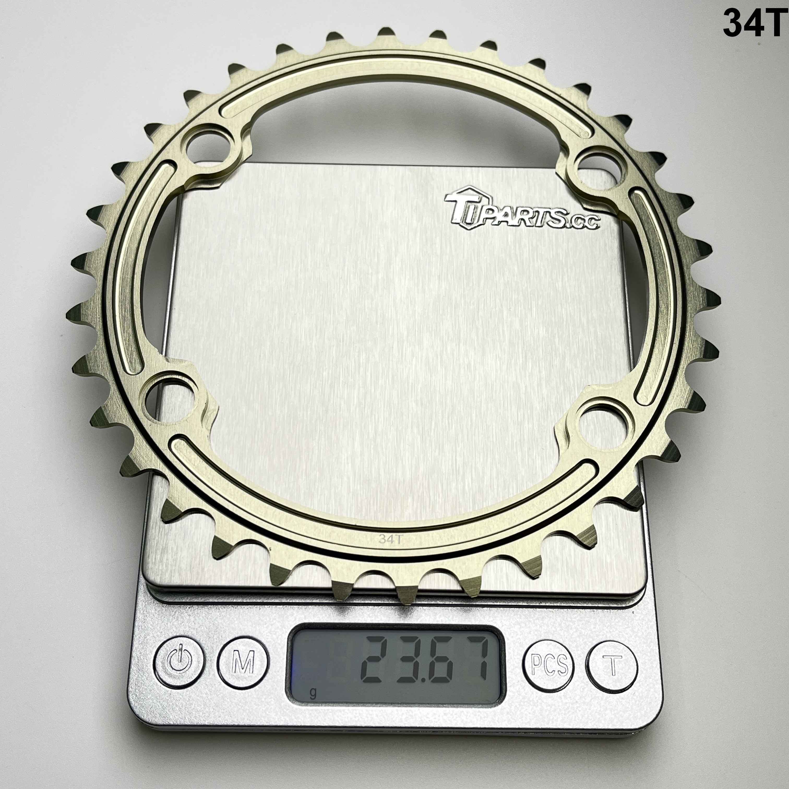Neutron Hollowカーボンチェーンリング | 11/12s | 50-34/52-36 | 129g