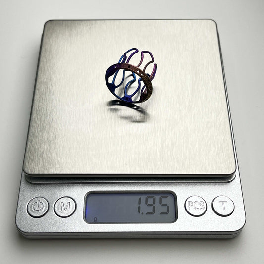 Ti-Parts 1.95g Superlight Titanium Bar End Plug | 3D Printed Titanium