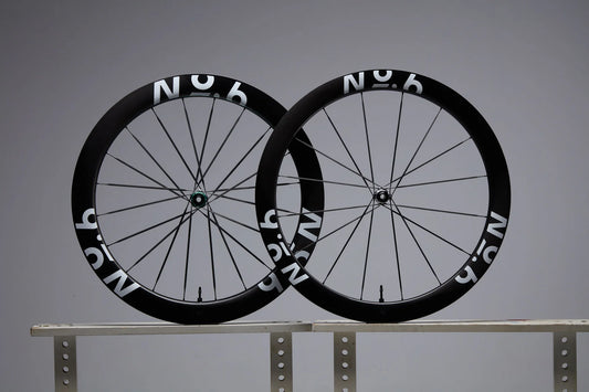 No.6 52/58 Superlight Aero+ Road Wheelset - 1267g | No6 Wheel