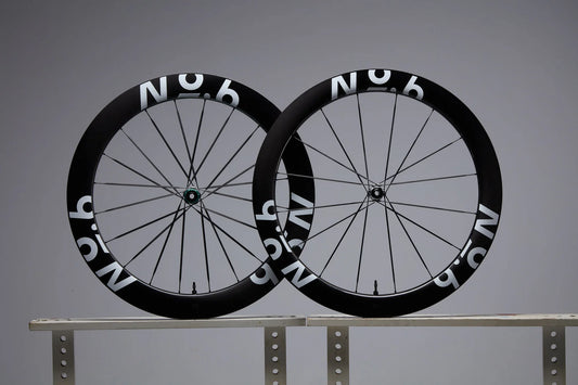 No.6 58/65 Superlight Aero+ Road Wheelset - 1349g | No6 Wheel