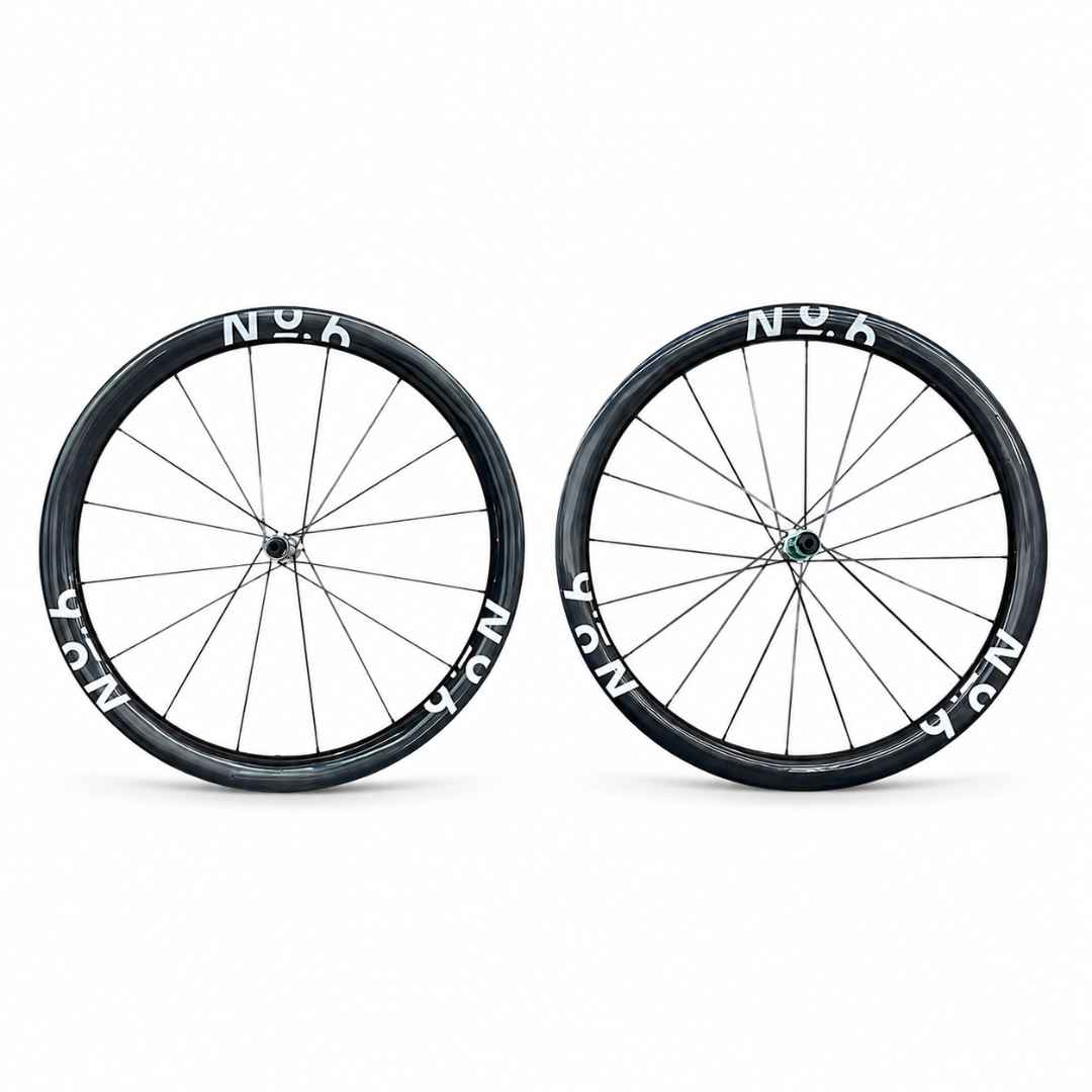 No.6 G45R Superlight Aero Gravel Hjulset - 1195g, 45mm | No6, Tripeak Ceramic, 40-50c