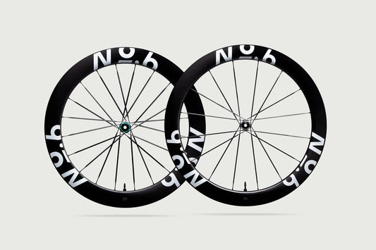 No.6 58/65 Superlight Aero+ Road Wheelset - 1349g | No6 Wheel