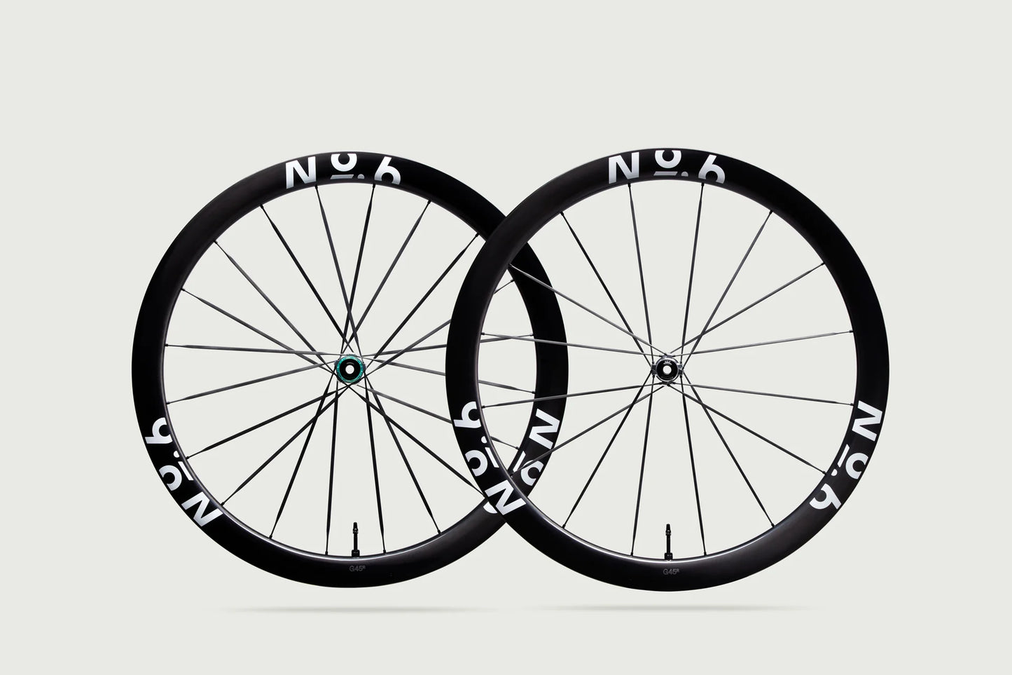 Set ruote No.6 G45R Superlight Aero Gravel Road - 1195g | No6 Wheel