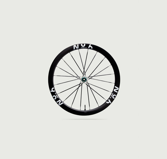 No.6 G45R Superlight Aero Gravel Road Wheelset - 1195g | No6 Wheel
