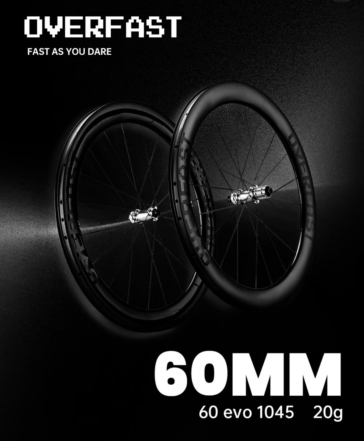 Overfast Aerion EVO 60MM Wheelset (Coming Soon!)