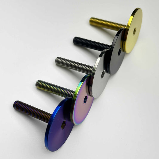 One-Piece Integrated Titanium Stem Cap and Bolt | M6x33 T25 Torx