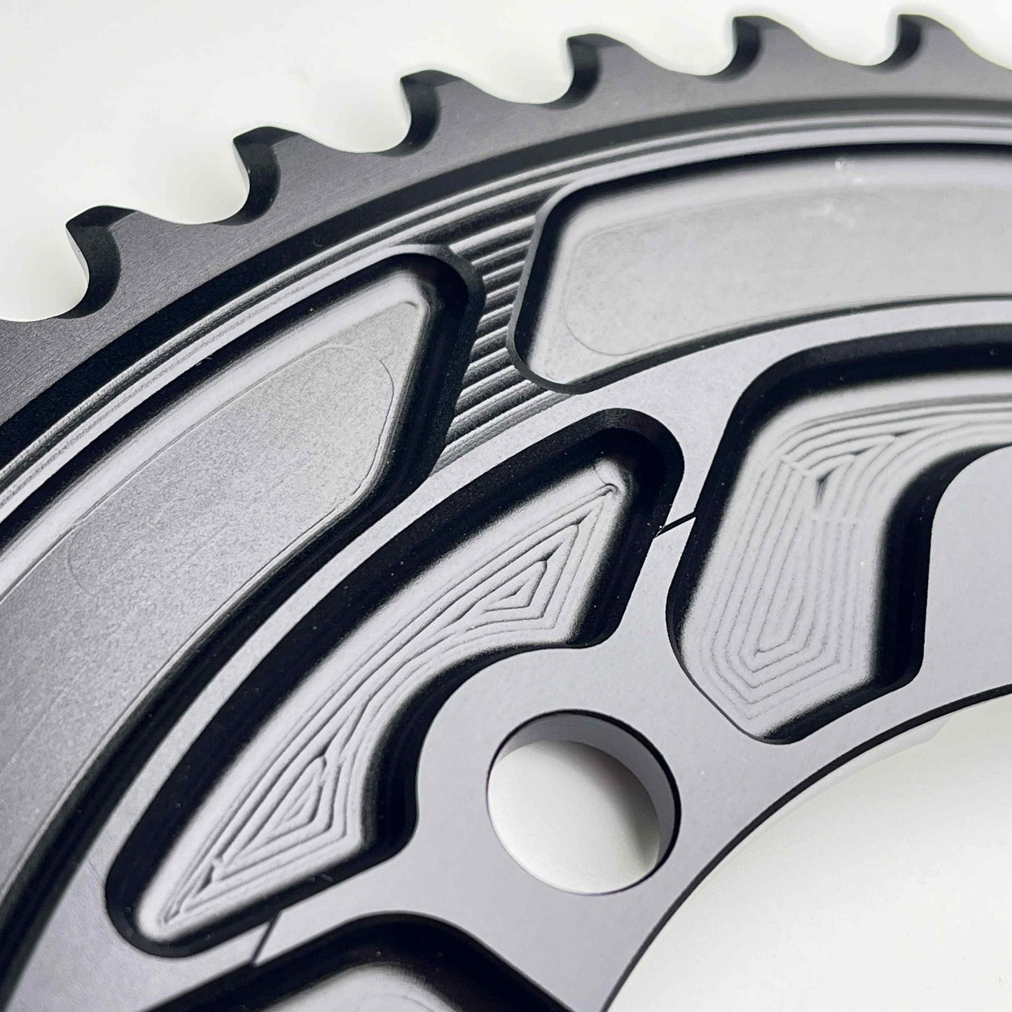 Overfast Aero Alloy Chainring | from 175g, 50-34/52-36