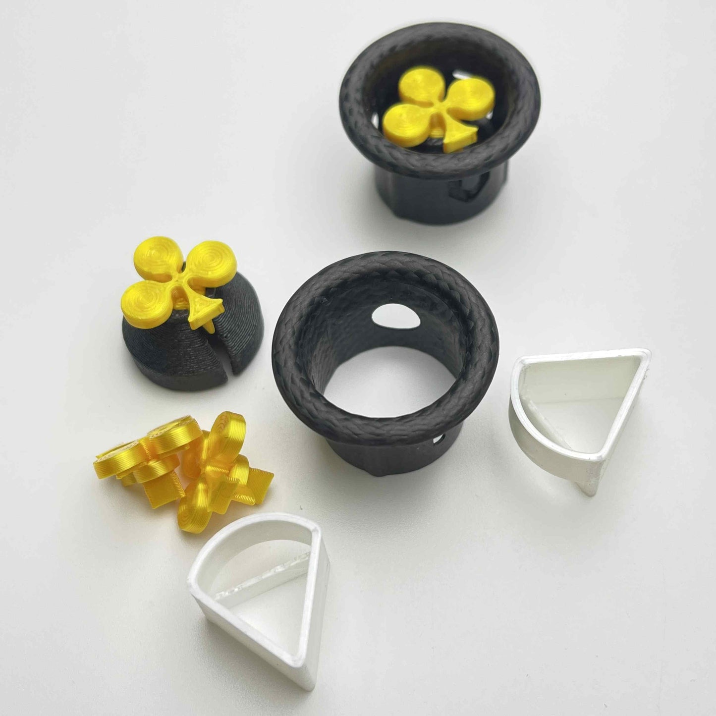 Overfast Carbon Bar End Plugs | From 1.8g/set | 1K Carbon | Colnago & Triangular Inserts