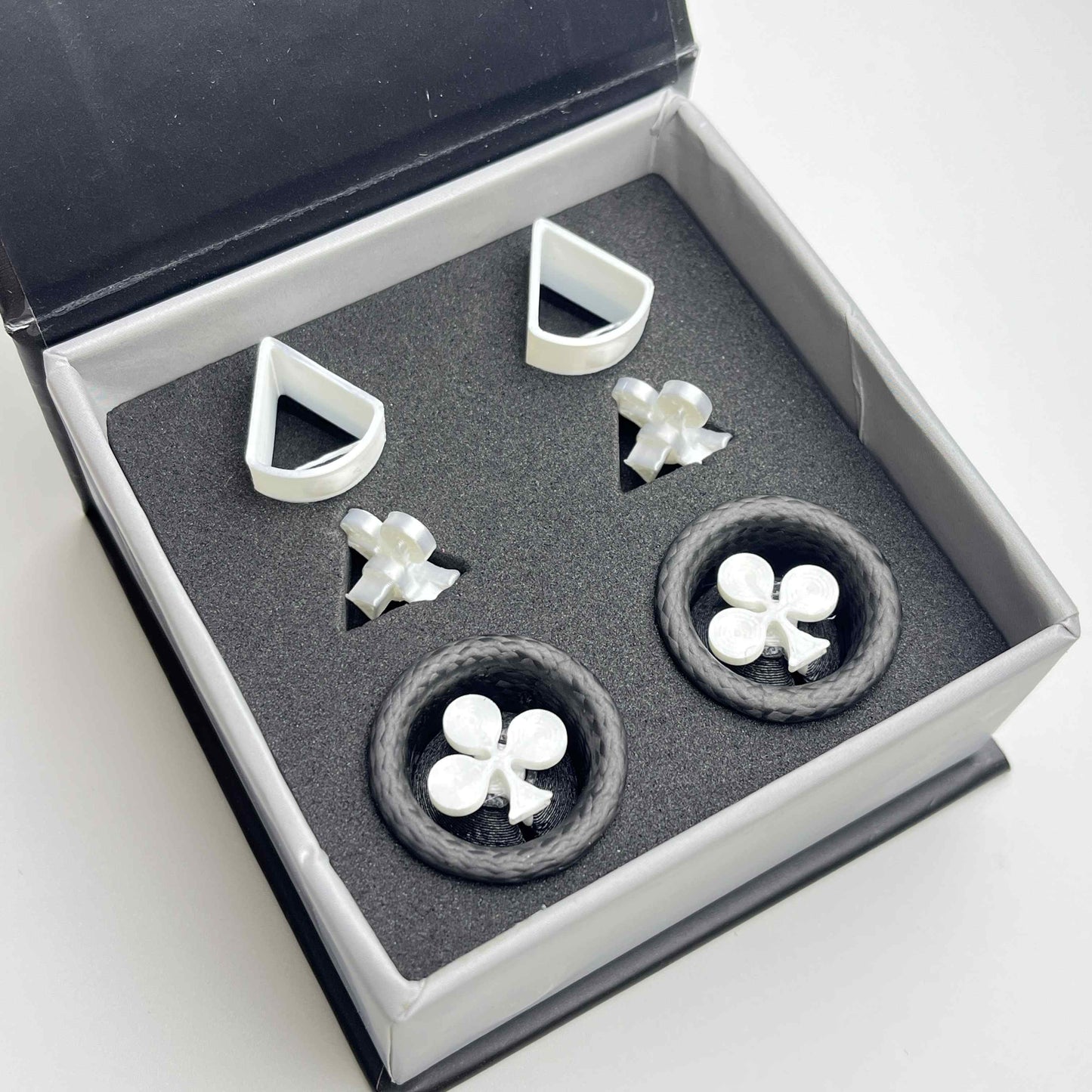 Overfast Carbon Bar End Plugs | From 1.8g/set | 1K Carbon | Colnago & Triangular Inserts