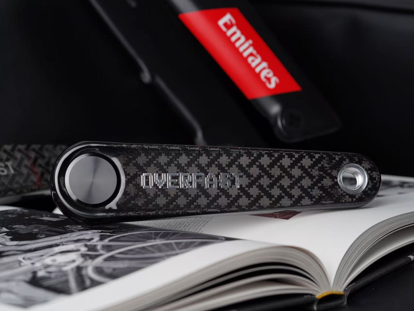 Pedivela OVERFAST VELA Carbono | SRAM DUB / Shimano Ti24mm (Estrada/Gravel)