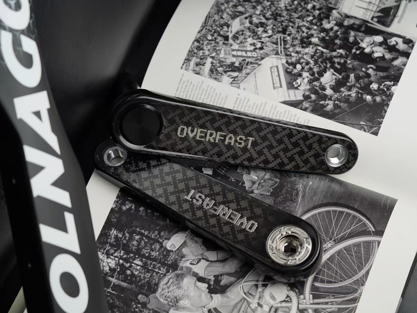 Pedivela OVERFAST VELA Carbono | SRAM DUB / Shimano Ti24mm (Estrada/Gravel)